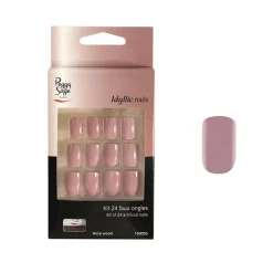 Faux ongles Idyllic nails - Rose wood x24