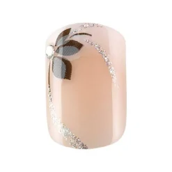 Faux ongles idyllic nails Set x24 Shiny flowers