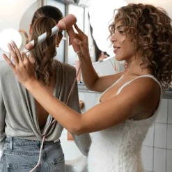 Fer à boucler Hair Gun I – boucles brillantes, design ergonomique, chauffe rapide