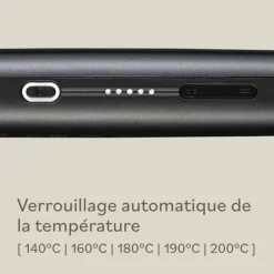 Fer à boucler à pince 19mm – Boucles définies et élégantes