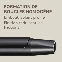 Fer à boucler à pince 19mm – Boucles définies et élégantes
