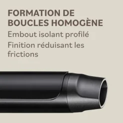 Fer à boucler à pince 32mm – Contrôle précis, effet naturel