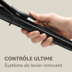 Fer à boucler à pince 32mm – Contrôle précis, effet naturel