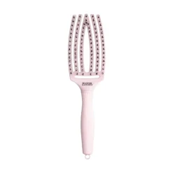 Fingerbrush brosse démêlante Iconic Boar & Nylon Pastel Pink