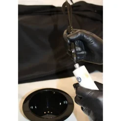 Fouet coloration 3-en-1 en silicone Noir