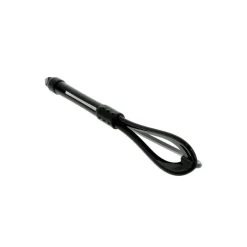 Fouet coloration 3-en-1 en silicone Noir
