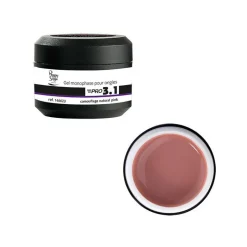 Gel de construction 3 en 1 Pro 3.1 Camouflage natural pink 15g