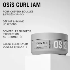 Gel définition boucles – fixation légère, hydratation, brillance / 300ml
