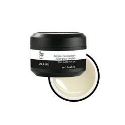 Gel UV et LED de construction fluide pour ongles Transparent 50g / 50g