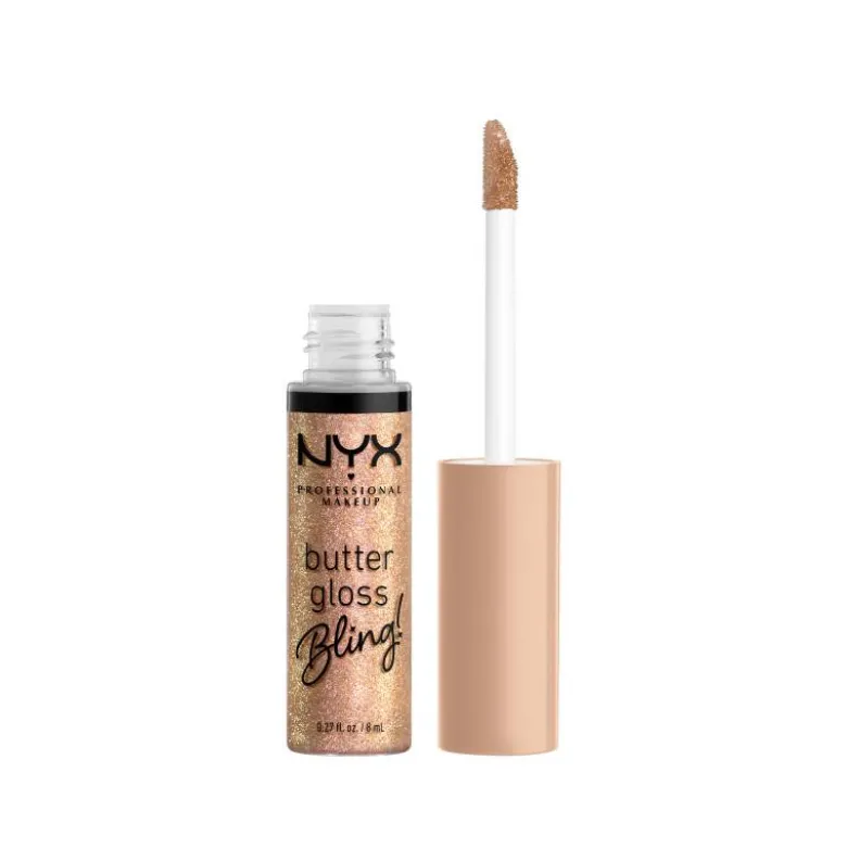 Gloss lèvres BUTTER GLOSS BLING Bring The Bling – brillance, fini pailleté / 14g