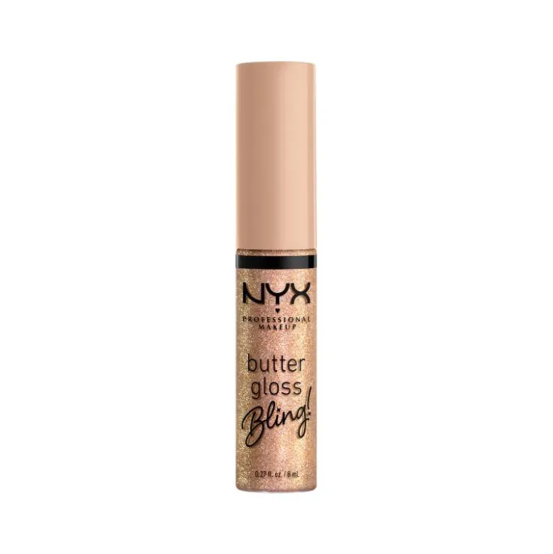 Gloss lèvres BUTTER GLOSS BLING Bring The Bling – brillance, fini pailleté / 14g