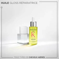 Huile capillaire Première Gloss Réparatrice – brillance, force, anti-fourches / 30ml
