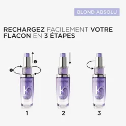 Huile cheveux blonds Cicagloss – hydratation, réparation, éclat / 75ml