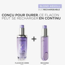 Huile cheveux blonds Cicagloss – hydratation, réparation, éclat / 75ml
