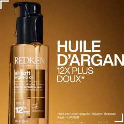 Huile d'Argan-6 multi-bénéfices All Soft / 100ml