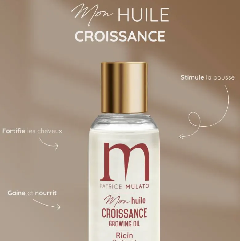 Huile de croissance au Ricin - stimule, fortifie, nourrit / 120ml