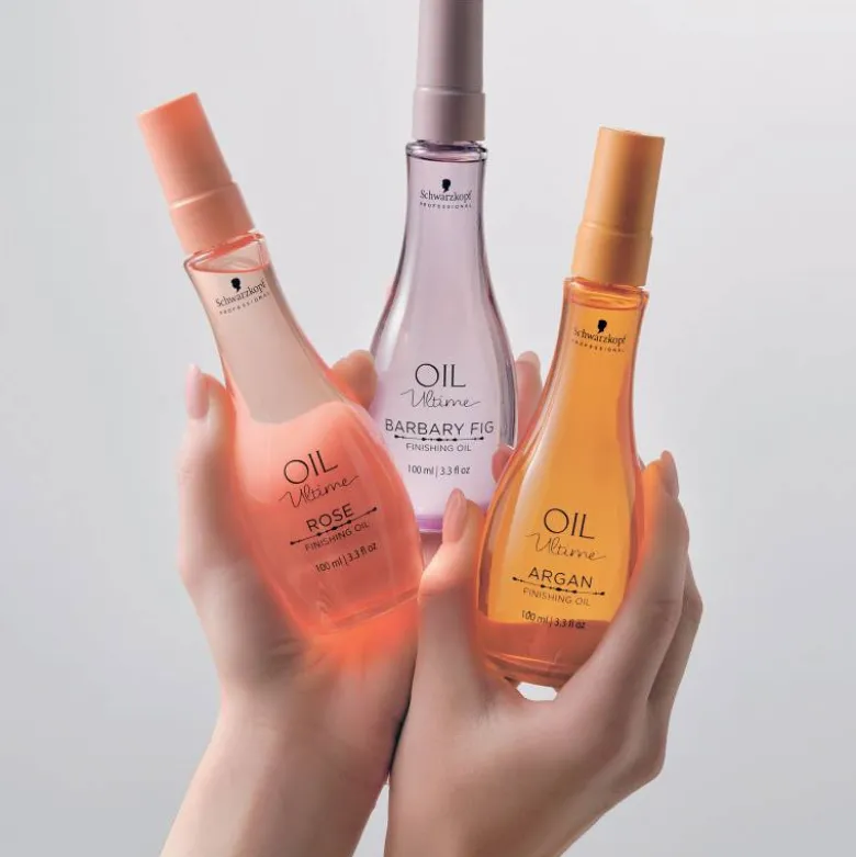 Huile de finition cheveux fins à normaux à l'huile de Rose Oil Ultime / 100ml