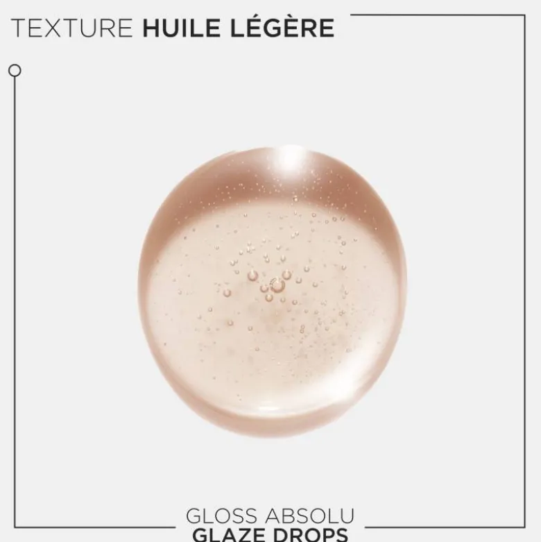 Huile légère brillance Glaze Drops Gloss Absolu / 45ml