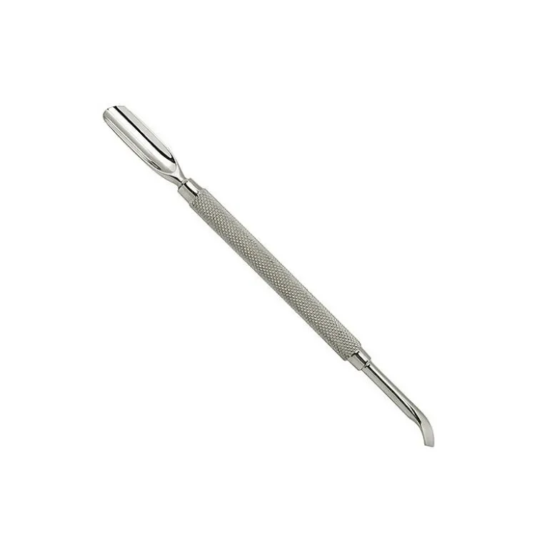 Instrument double gouge embout incurvé