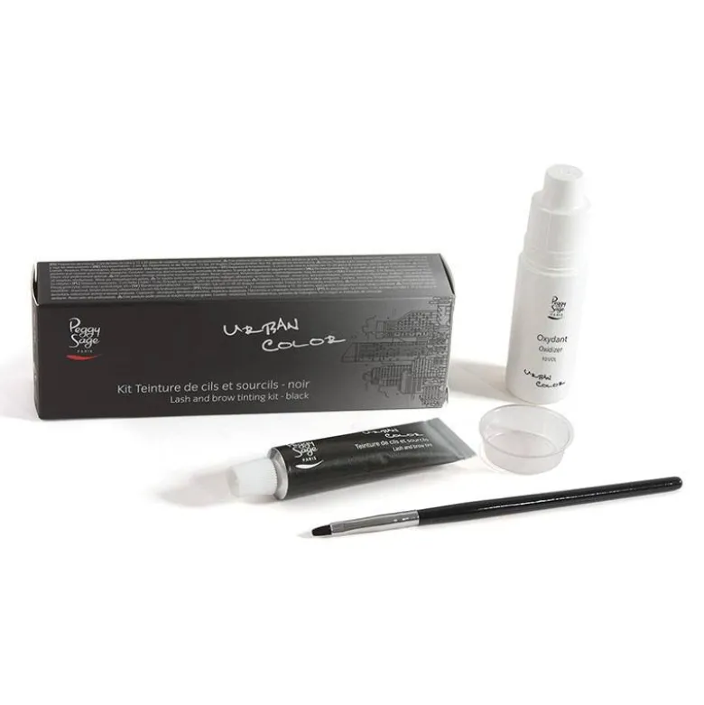 Kit complet teinture cils et sourcils Noir / 35ml