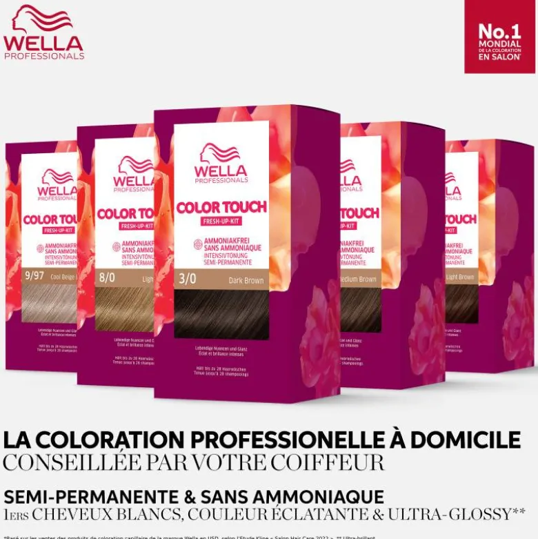 Kit de coloration ton sur ton Color Touch Fresh-up / 130ml