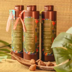 Kit de lissage à base de Protéines Força Da Floresta (3x1000ml) / 3000ml