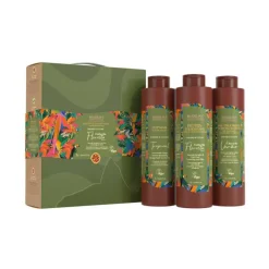 Kit de lissage à base de Protéines Força Da Floresta (3x1000ml) / 3000ml