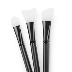 Kit de 3 spatules en Silicone cuillère biseautée et courbée