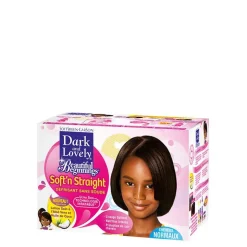 Kit défrisage enfant cheveux normaux-épais Dark & Lovely / 351ml