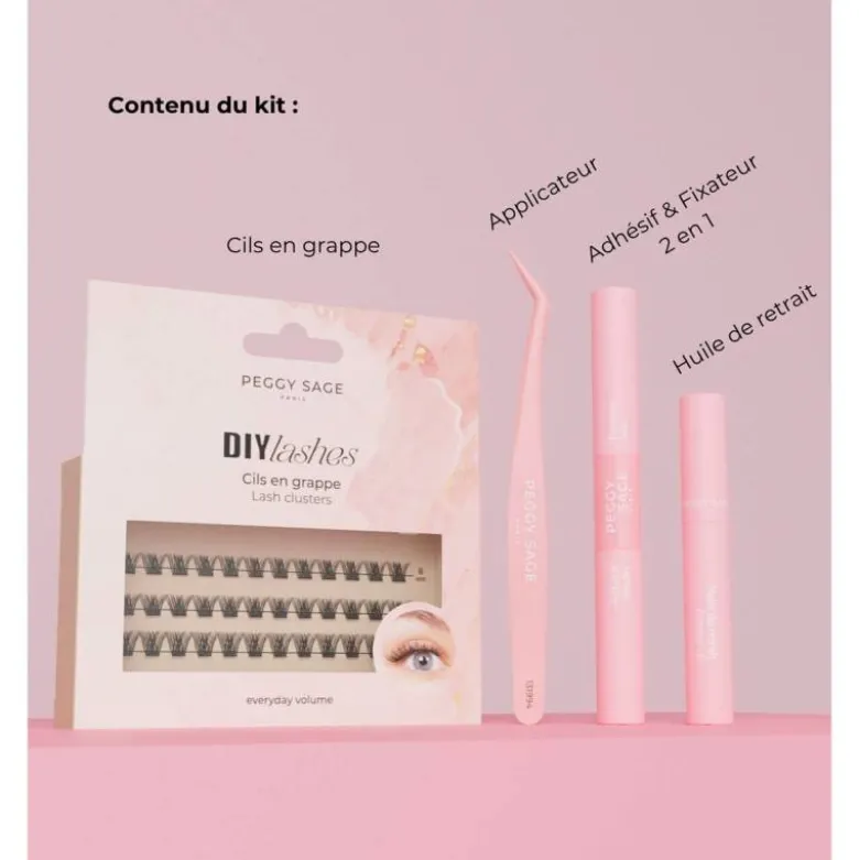 Kit extensions de cils à faire soi-même - Everyday volume DIY LASHES