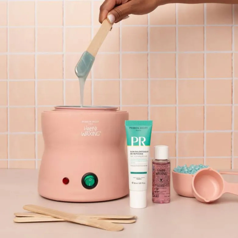 Kit épilation chauffe-cire – douceur, précision, idéale peaux sensibles
