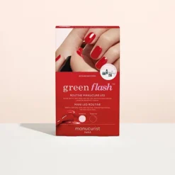 Kit Pro Manucure LED complet – Green Flash™ 36W Hortencia & Poppy Red / 15ml