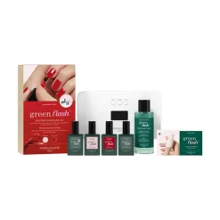 Kit Pro Manucure LED complet – Green Flash™ 36W Hortencia & Poppy Red / 15ml