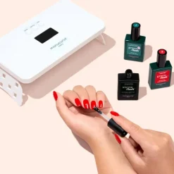 Kit routine Xtrem Flash - manucure semi-permanente Hortencia & Poppy Red / 160ml