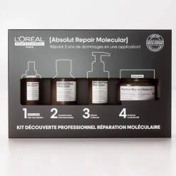 Kit soins Absolut Repair Molecular – réparation, force, élasticité / 900ml