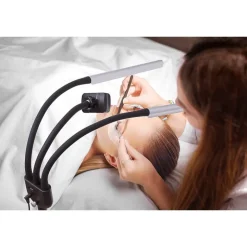 Lampe LED double sur pied Gemini