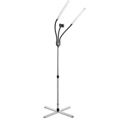 Lampe LED double sur pied Gemini