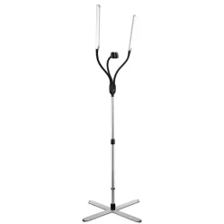 Lampe LED double sur pied Gemini