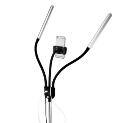 Lampe LED double sur pied Gemini