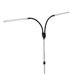 Lampe LED double sur pied Gemini