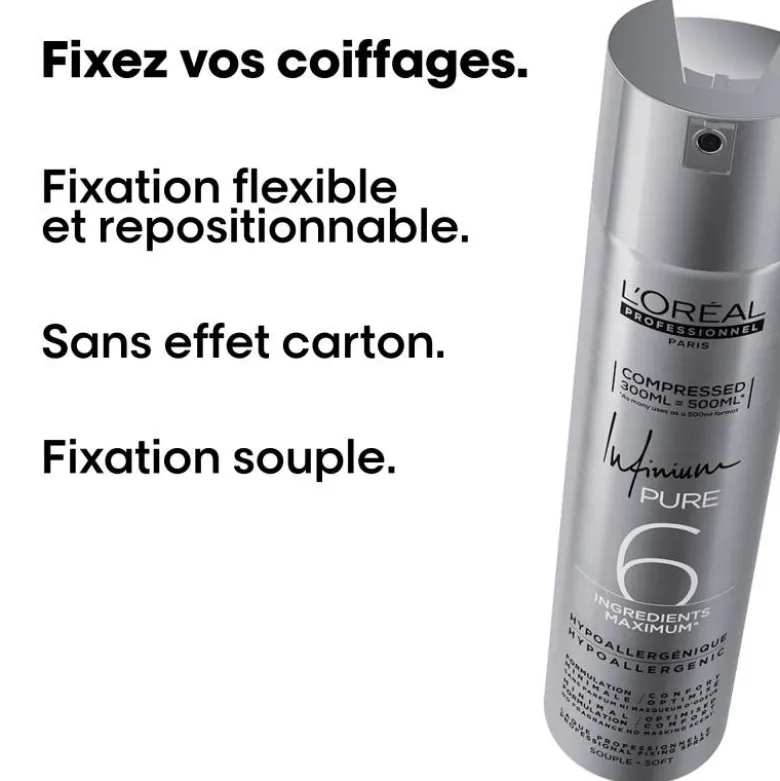 Laque Infinium Pure fixation souple / 300ml