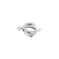 Élastique cheveux métal argent