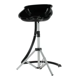 Lave tête pliable & portatif Noir