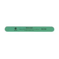 Lime à ongles droite 100-100 Extra resist Verte