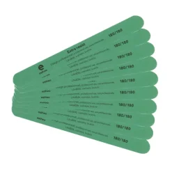 Lime à ongles droite 180-180 Extra resist Verte x10