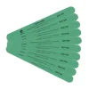 Lime à ongles droite 100-100 Extra resist Verte x10