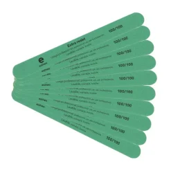 Lime à ongles droite 100-100 Extra resist Verte x10