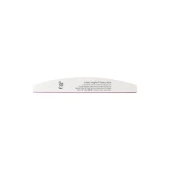 Lime à ongles 2 faces demi-lune 100-100 Blanc