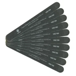 Limes droites 100-180 Noires x10