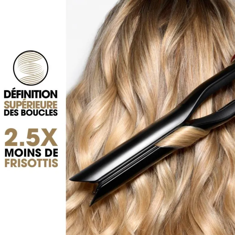 Lisseur ghd sculpt™ Noir – Interactif, zéro dommage, haute précision